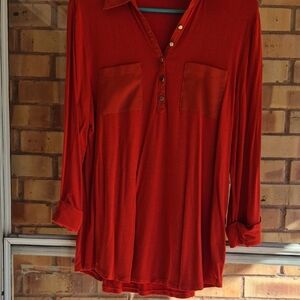 Chico's Vibrant Button-Down Shirt